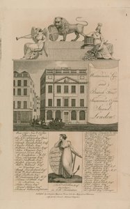 Westminster Life og britiske brannforsikringskontorer av English School