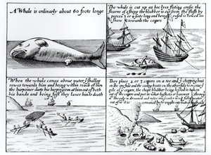 Hvalfangst ved Spitzbergen i 1611 av English School