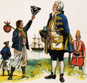 Når ble Royal Navy Uniform adoptert av English School