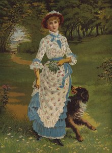 Hvor vi sist møttes (chromolitho) av English School