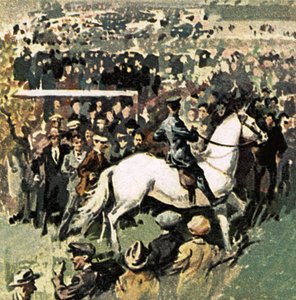 White Horse i cupfinalen i 1923 på Wembley av English School