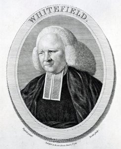 Whitefield, gravert av Trotter etter Russell, 1783 av English School