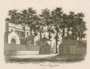 Whitehall Court or Yard, Vanbrugh House, revet 1898 av English School