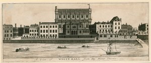 Whitehall fra Themsen av English School