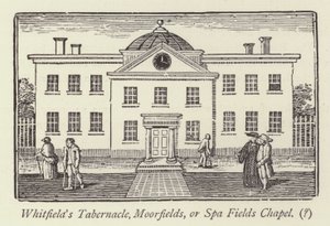 Whitfields Tabernacle, Moorfields eller Spa Fields Chapel av English School