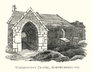 Widdrington Chapel, Northumberland (gravering) av English School