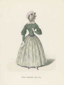 Vienna Magazine, april 1837 av English School