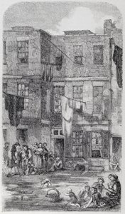 Wild Court, utenfor Great Wild Street, Drury Lane av English School