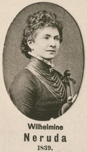 Wilhelmine Neruda (gravering) av English School