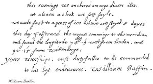 William Baffin av English School