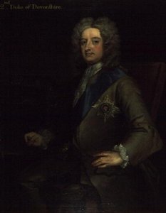 William Cavendish, andre hertug av Devonshire (olje) av English School