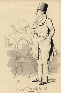 William Crockford, eier av gamblingklubben i London av English School