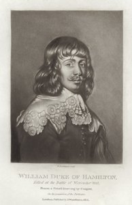 William Duke of Hamilton av English School