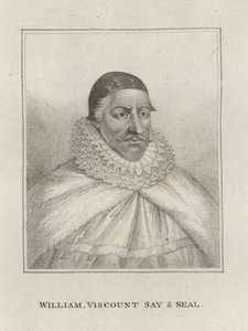 William Fiennes 1. Viscount Saye og Sele av English School