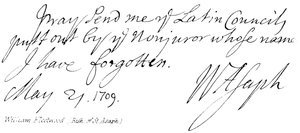 William Fleetwood, (Bish: of St Asaph) av English School