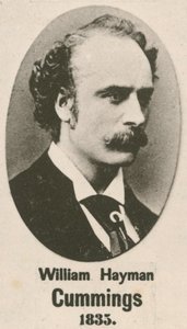 William Hayman Cummings (gravyr) av English School