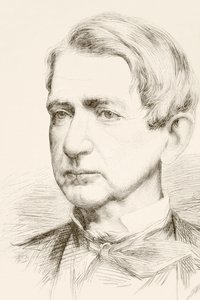 William Henry Seward, sr. (litho) av English School