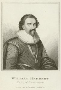 William Herbert, jarl av Pembroke (gravering) av English School