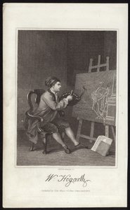 William Hogarth av English School