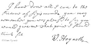 William Hogarth av English School