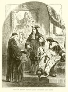 Vilhelm III. overlate den unge hertugen av Gloucester til biskop Burnett av English School