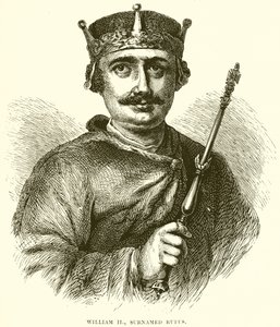 William II, tilnavnet Rufus av English School