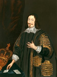 William Lenthall (fargelitografi) av English School