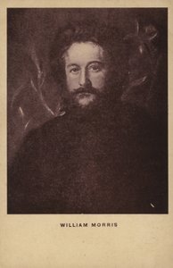 William Morris (1834–1896), engelsk tekstildesigner, kunstner og forfatter (lito) av English School