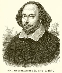William Shakespeare (F. 1564, D. 1616) av English School