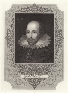 William Shakespeare av English School
