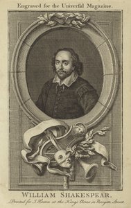 William Shakespeare av English School