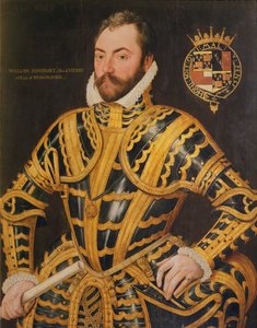 William Somerset (ca. 1527-89) 3. jarl av Worcester, 1569 av English School