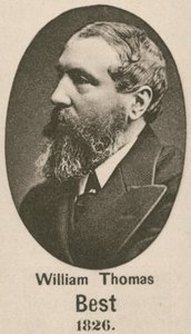 William Thomas Best (gravyr) av English School