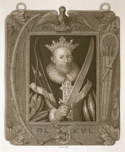 William den første, gravert av J. Fittler, illustrasjon fra David Humes The History of England, pub. av R. Bowyer, London, 1812 av English School