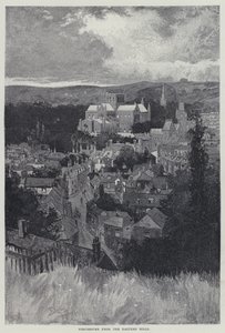Winchester, fra Eastern Hills (litho) av English School