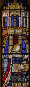 Window Ew som viser Edward V som prins av English School