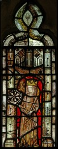 Window Ew som viser St Catherine av English School