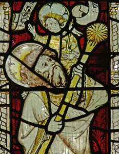 Window Ew som viser St Christopher av English School