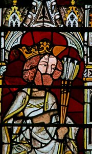 Window Ew som viser St Edmund av English School