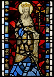 Window Ww som viser St Edward the Confessor av English School