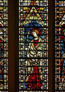 Window Ww som viser St John av English School