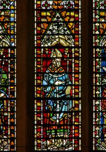 Window Ww som viser en erkebiskop av English School