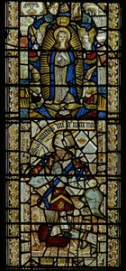 Vindu som viser antagelsen av English School