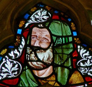 Fenster n-2 mit einem Patriarchen