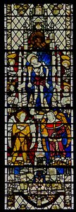 Vindu w12 som viser Corpus Christi av English School