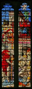 Vindu w15 som viser Harrowing of Hell av English School