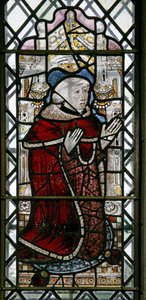 Vindu w3 som viser en giver - Sir William Howard av English School