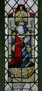 Fenster w6, Darstellung eines Stifters - Robert Cavendish