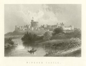 Windsor slott av English School