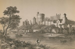 Windsor slott av English School